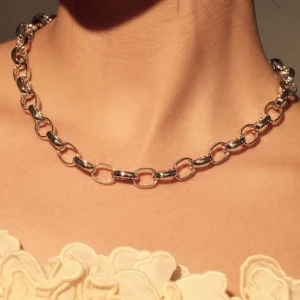 Bibbiena Poppi Acadia 925 sterling zilver Schakelketting