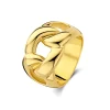 Bibbiena Poppi Adriane 925 sterling zilver gold plated ring