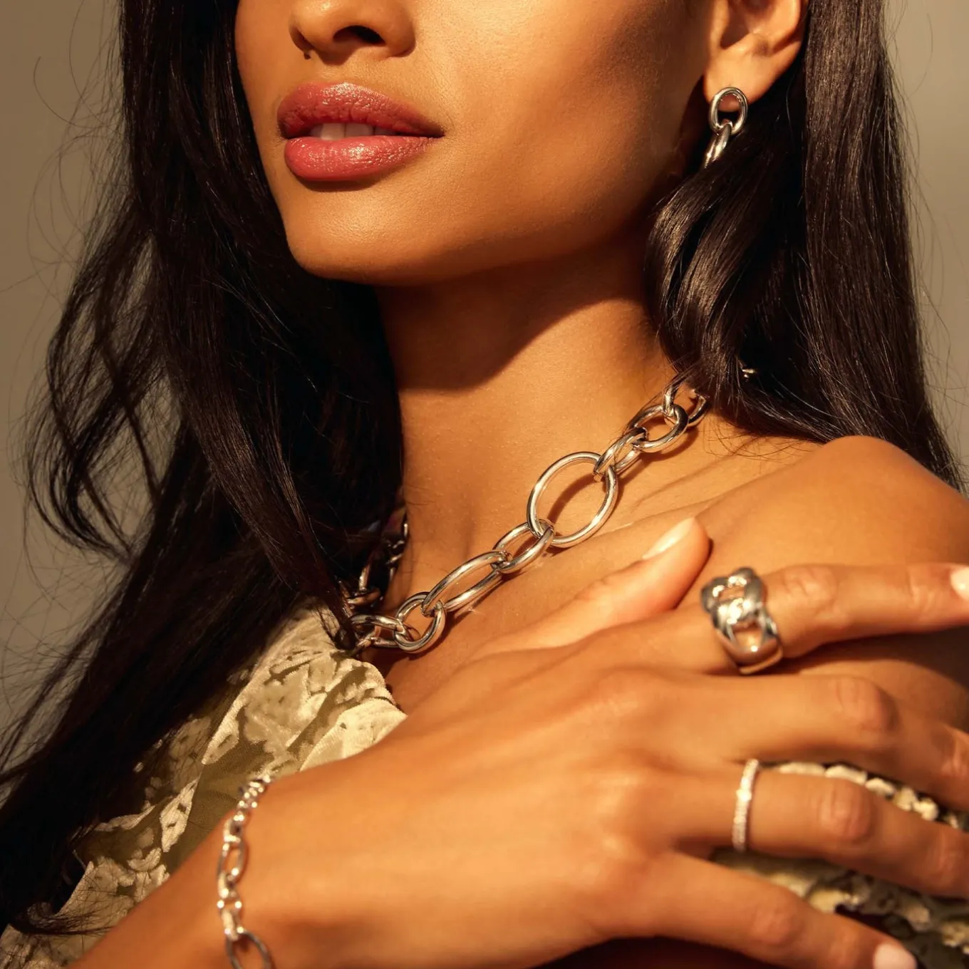 bibbiena_poppi_adriane_te_3.webp Bibbiena Poppi Adriane te 925 sterling zilver Schakelketting