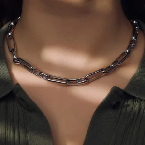 Bibbiena Poppi Casentino 925 sterling zilver Schakelketting