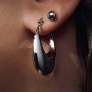 Bibbiena Poppi Casentino 925 sterling zilveren oorringen