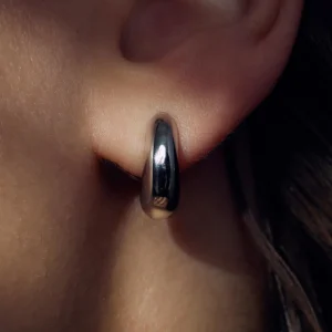 Bibbiena Poppi Casentino 925 sterling zilveren oorringen