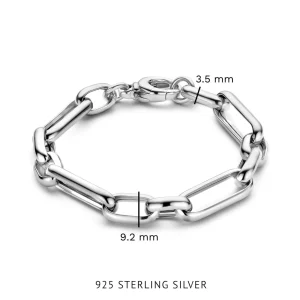 Bibbiena Poppi Casentino 925 sterling zilver Schakelarmband