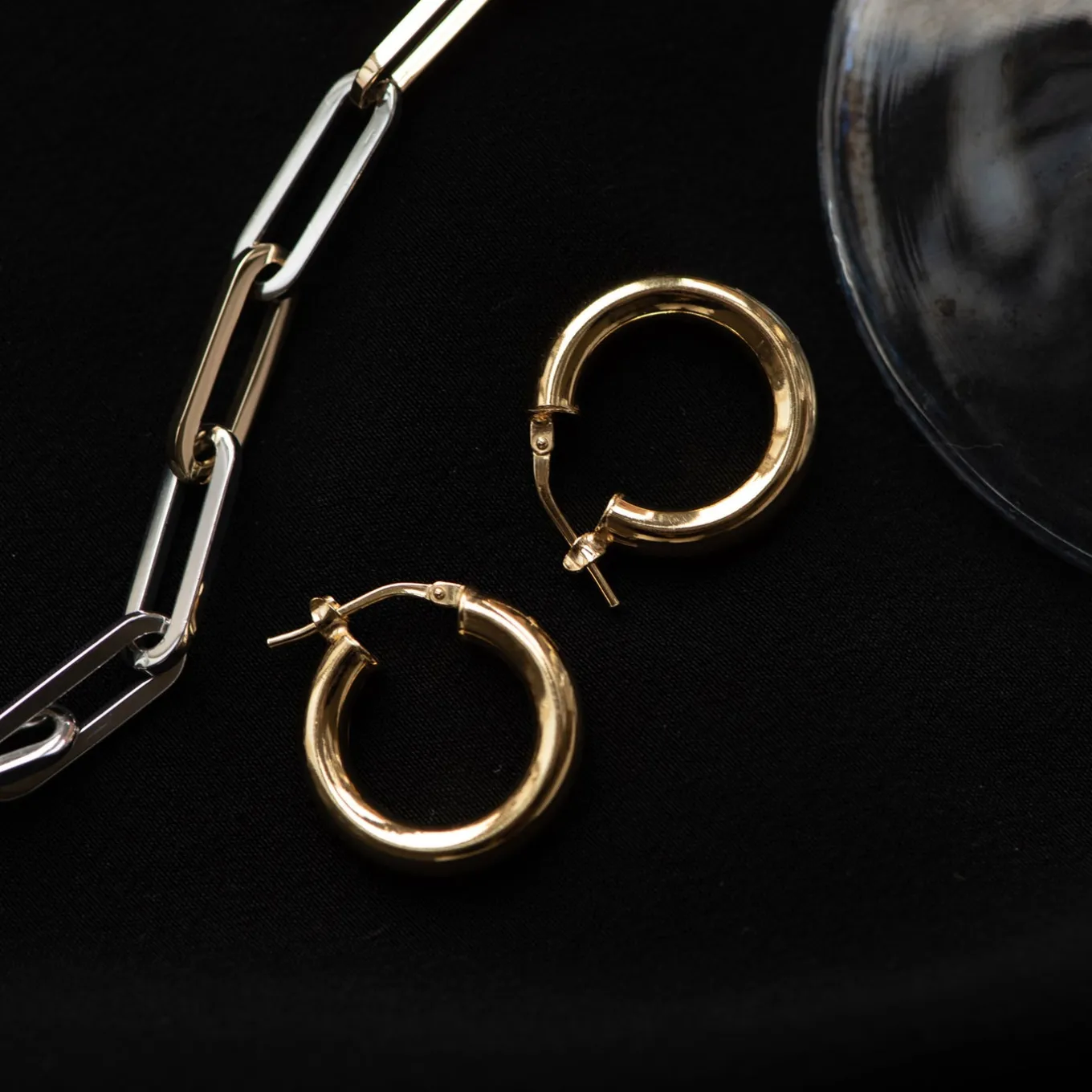 bibbiena_poppi_casentino__4-7.webp Bibbiena Poppi Casentino 925 sterling zilveren gold plated oorringen met 14 karaat gouden plating