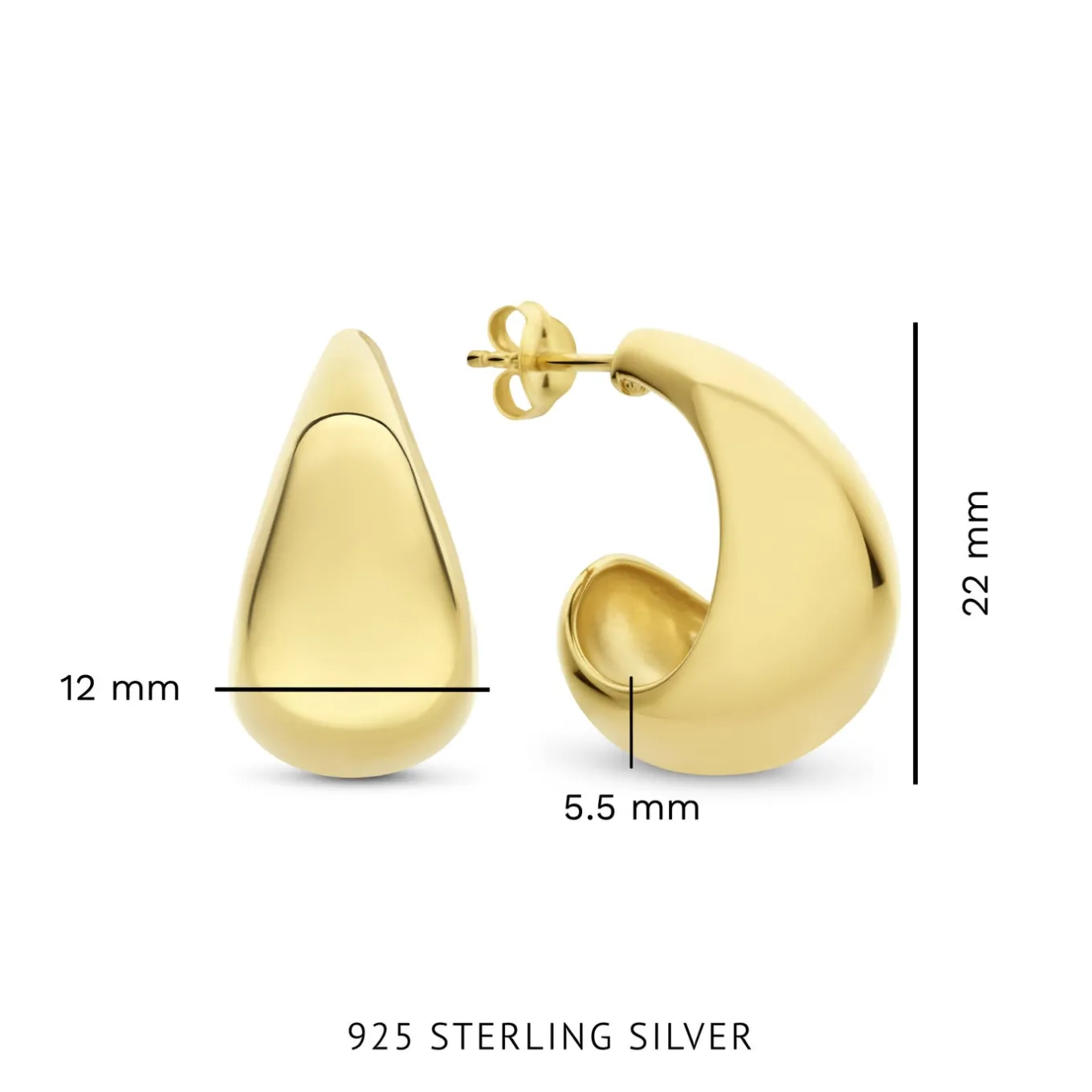 bibbiena_poppi_casentino__4.webp Bibbiena Poppi Casentino 925 sterling zilver gold plated Creolen