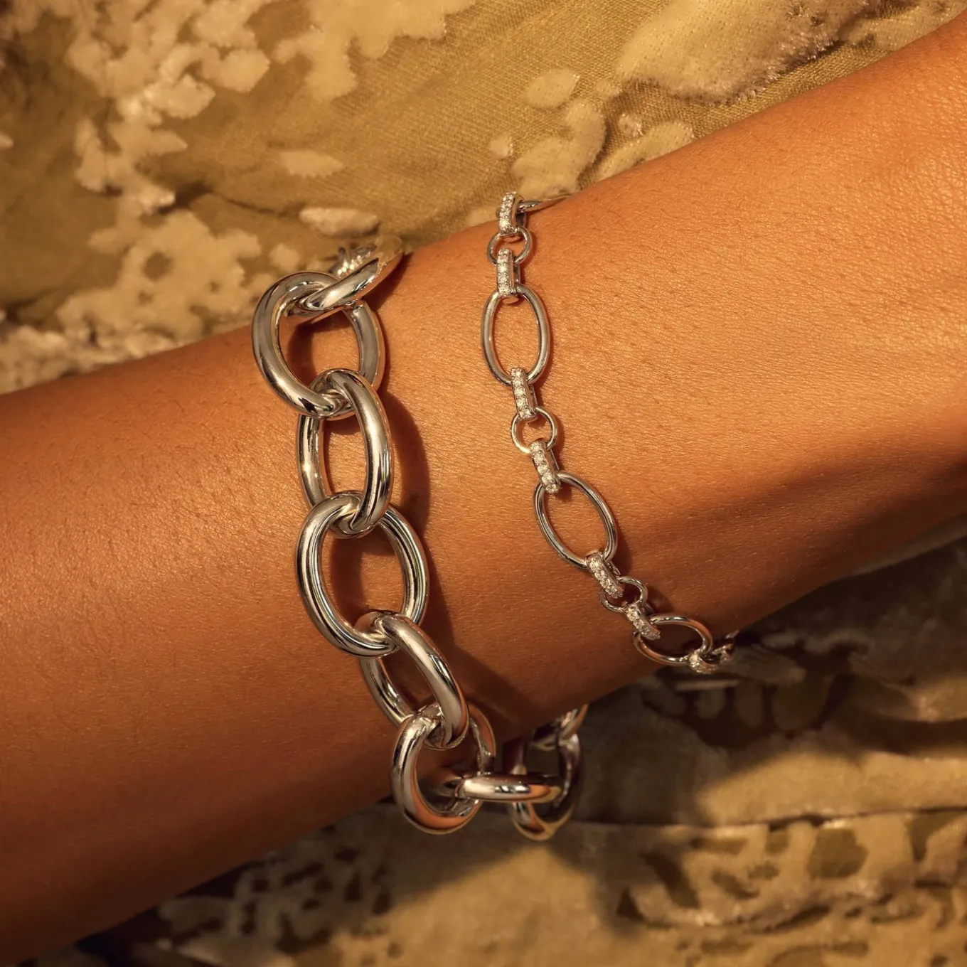 bibbiena_poppi_clara__ste_1-1.webp Bibbiena Poppi Clara 925 sterling zilver Schakelarmband  met zirkonia stenen