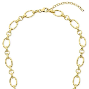 Bibbiena Poppi Clara 925 sterling zilver gold plated Schakelketting