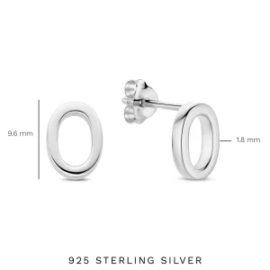 Bibbiena Poppi Clara 925 sterling zilver Oorknoppen