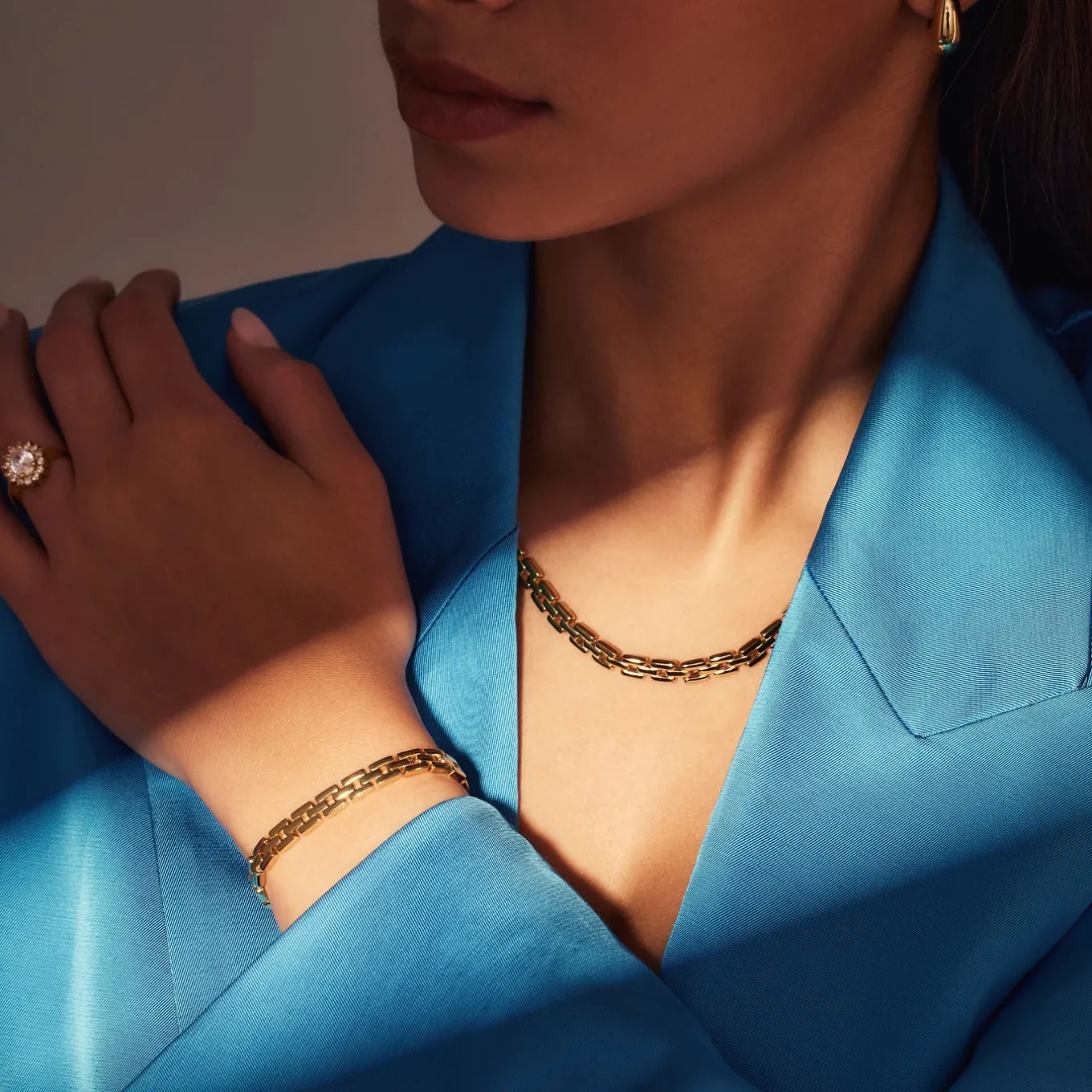 bibbiena_poppi_dante__ste_3-2.webp Bibbiena Poppi Dante 925 sterling zilver gold plated Schakelarmband