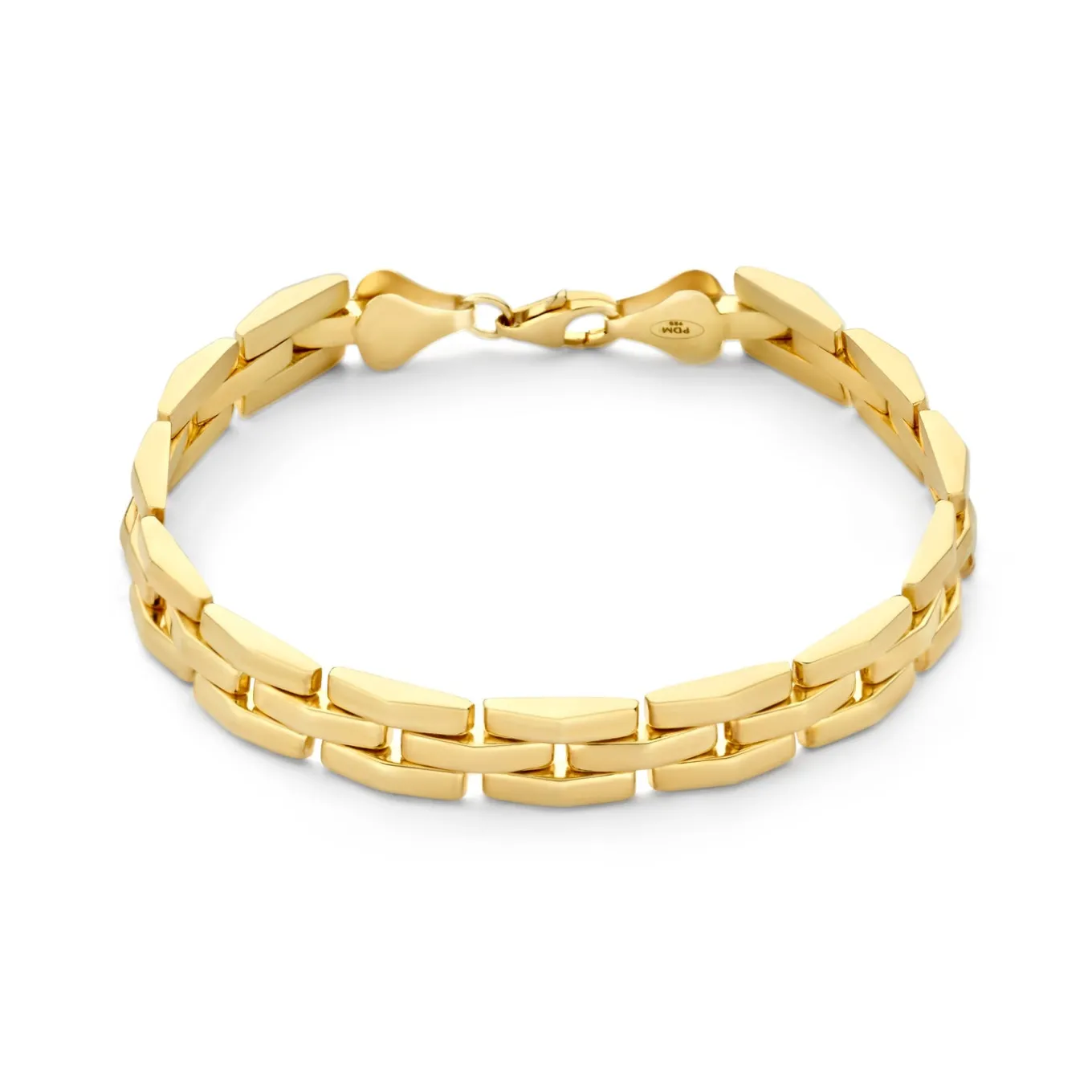 bibbiena_poppi_del_morbo__0.webp Bibbiena Poppi Del Morbo 925 sterling zilver gold plated armband