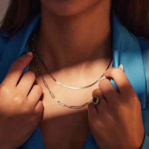 Bibbiena Poppi Felice 925 sterling zilver Schakelketting