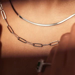 Bibbiena Poppi Felice 925 sterling zilver Schakelketting