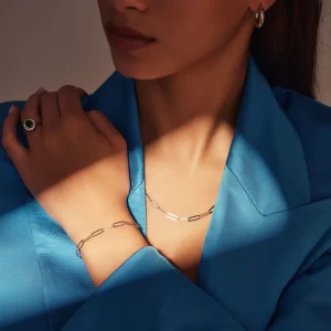 Bibbiena Poppi Felice 925 sterling zilver Schakelarmband