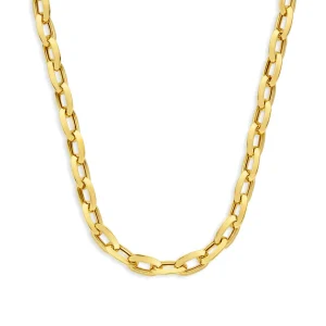 Bibbiena Poppi Lucia 925 sterling zilver gold plated Schakelketting