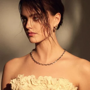 Bibbiena Poppi Lucia 925 sterling zilver Schakelketting