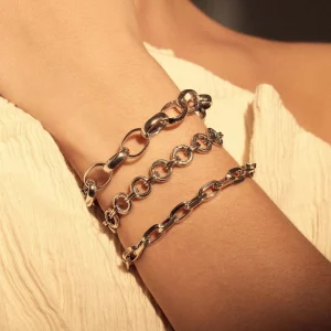 Bibbiena Poppi Lucia 925 sterling zilver Schakelarmband