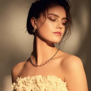 Bibbiena Poppi Lucia 925 sterling zilver Schakelketting