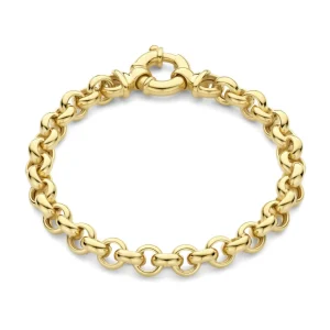 Bibbiena Poppi Lucy 925 sterling zilver gold plated Schakelarmband