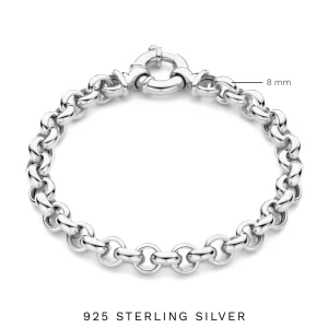 Bibbiena Poppi Lucy 925 sterling zilver Schakelarmband
