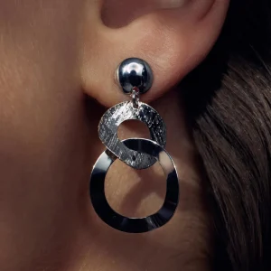 Bibbiena Poppi Madonna 925 sterling zilver Oorhangers