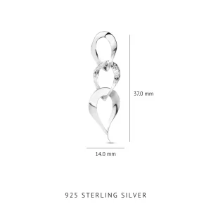 Bibbiena Poppi Madonna 925 sterling zilver Oorhangers