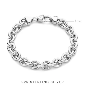 Bibbiena Poppi Mila 925 sterling zilver Schakelarmband