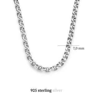 Bibbiena Poppi San Fedele 925 sterling zilver Ketting