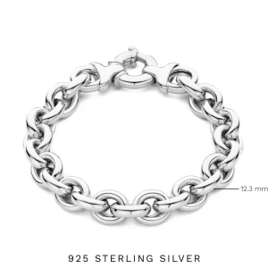 Bibbiena Poppi Tara 925 sterling zilver Schakelarmband