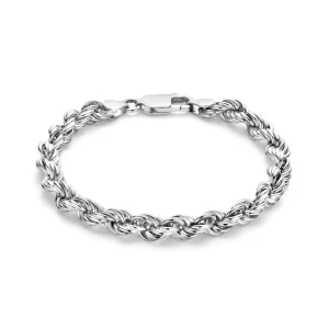 Bibbiena Poppi Viviana 925 sterling zilveren armband met twist