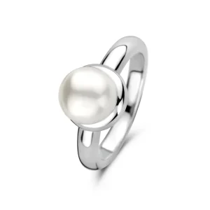 Brioso Cortona Bella 925 sterling zilveren ring met zoetwaterparel
