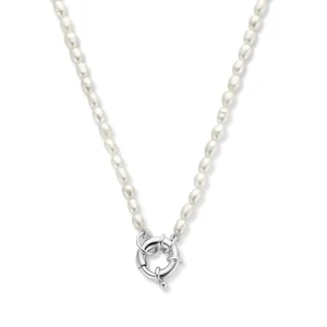 Brioso Cortona Bella 925 sterling zilveren parel Ketting met zoetwaterparels