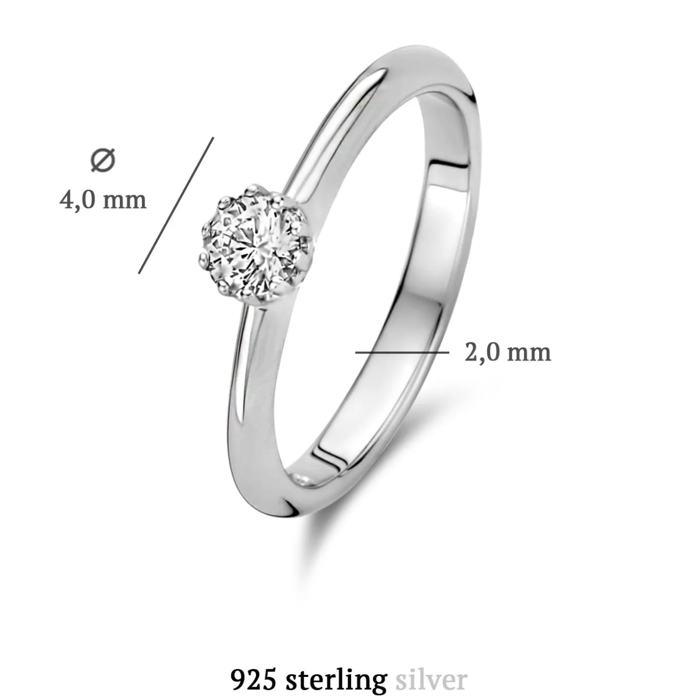 cento_luci_mila__sterling_3.webp Cento Luci Mila 925 sterling zilveren ring met zirkonia steen