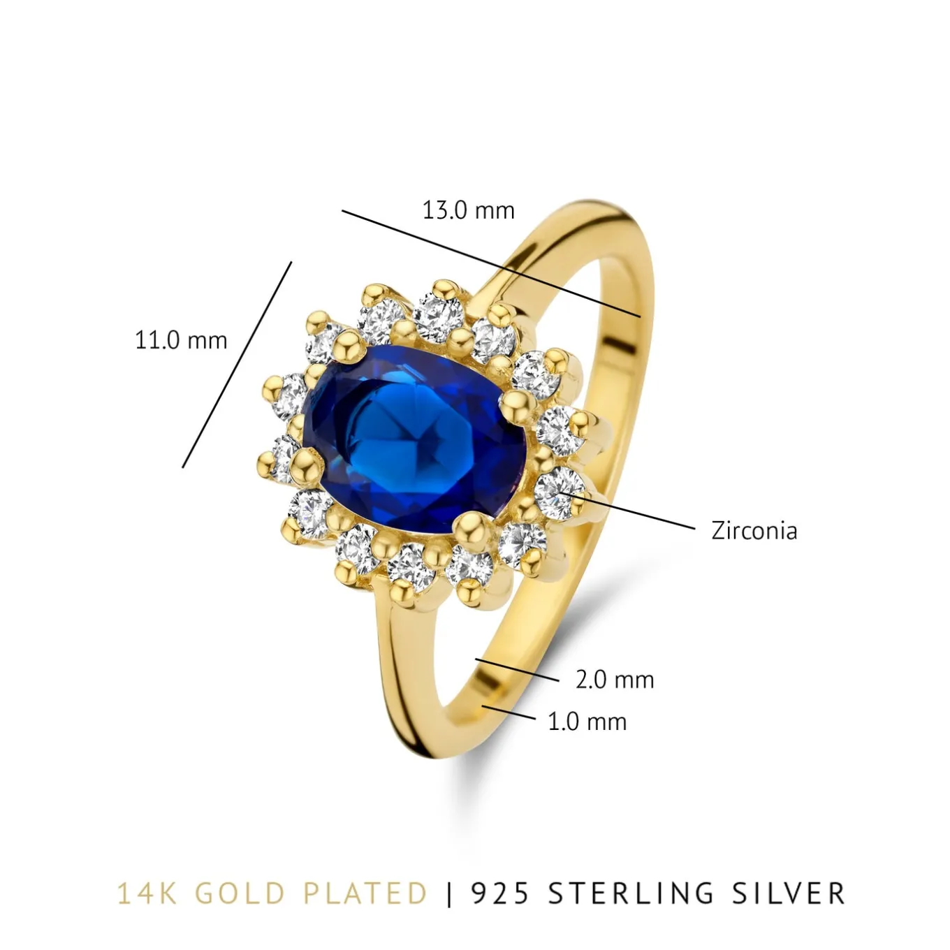mia_colore_azure__sterlin_4-4.webp Mia Colore Azure 925 sterling zilver gold plated ring met blauwe zirkonia steen