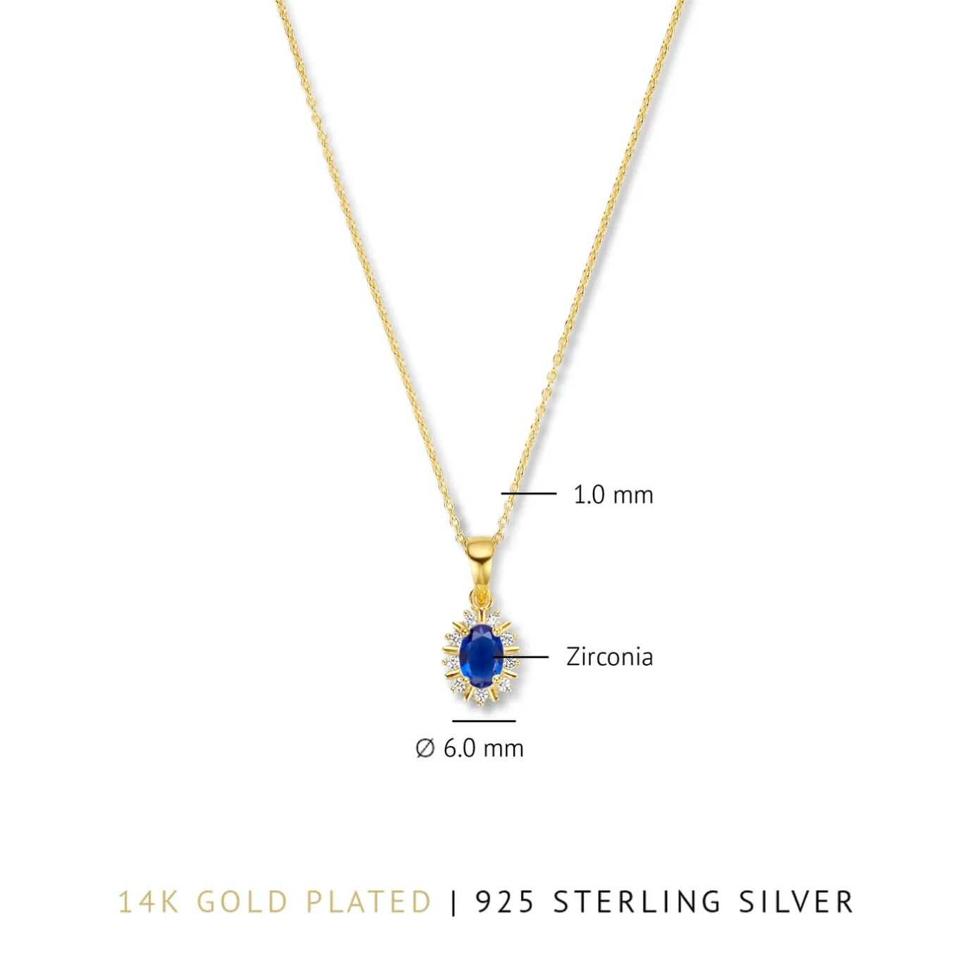 mia_colore_azure__sterlin_6.webp Mia Colore Azure 925 sterling zilver gold plated Ketting met blauwe zirkonia steen