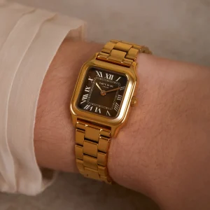 Orologio rechthoekig dameshorloge zilverkleurig