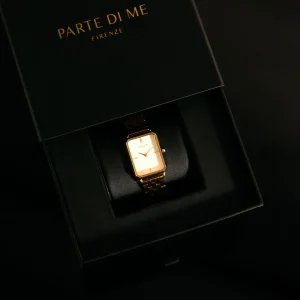 Orologio rechthoekig dameshorloge zilverkleurig