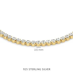 Ponte Vecchio Pitti 925 sterling zilver gold plated armband