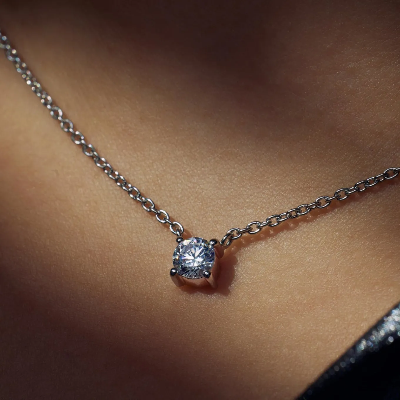 ponte_vecchio_sofia__ster_2.webp Ponte Vecchio Sofia 925 sterling zilver Ketting met zirkonia steen