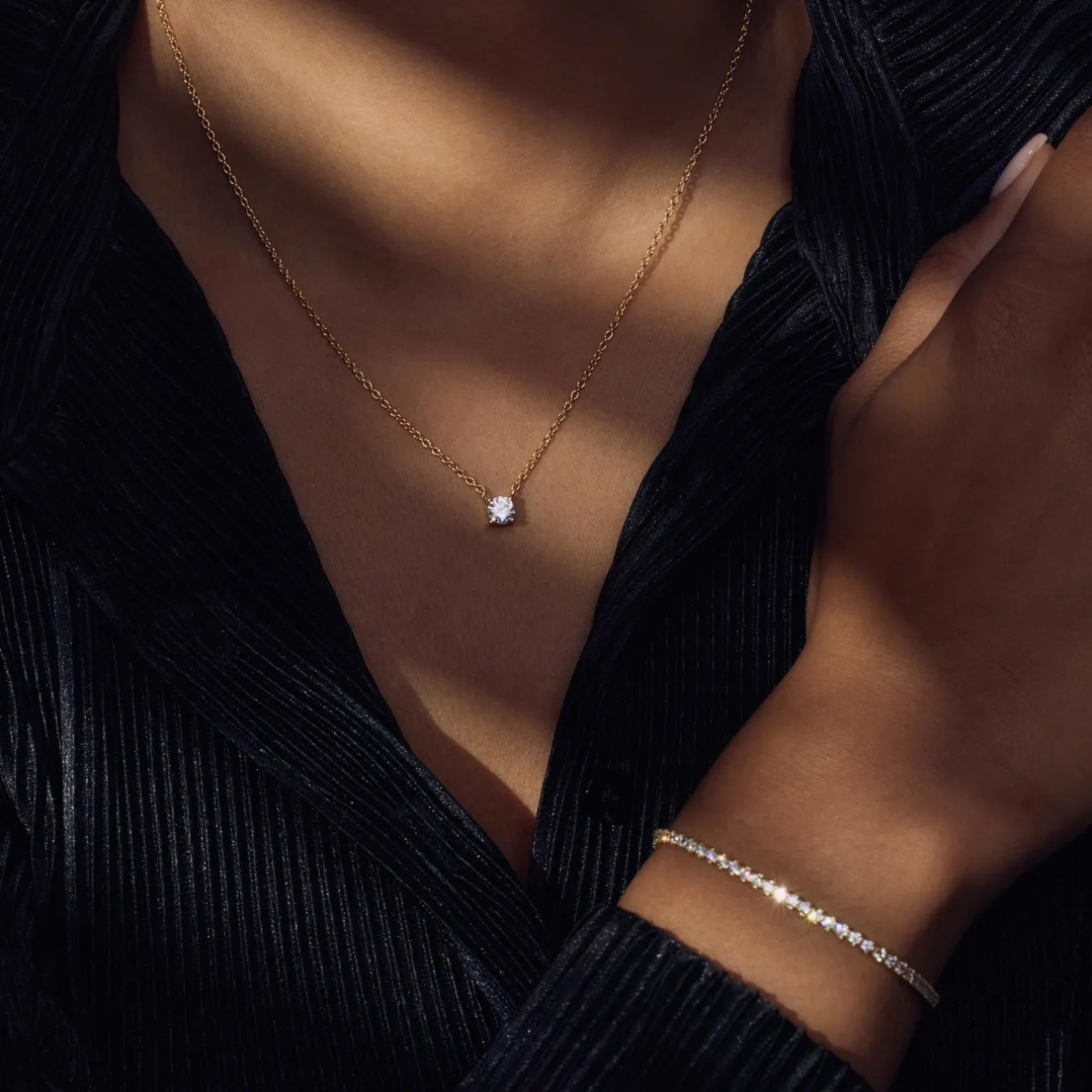 ponte_vecchio_sofia__ster_3-2.webp Ponte Vecchio Sofia 925 sterling zilver gold plated Ketting met zirkonia steen