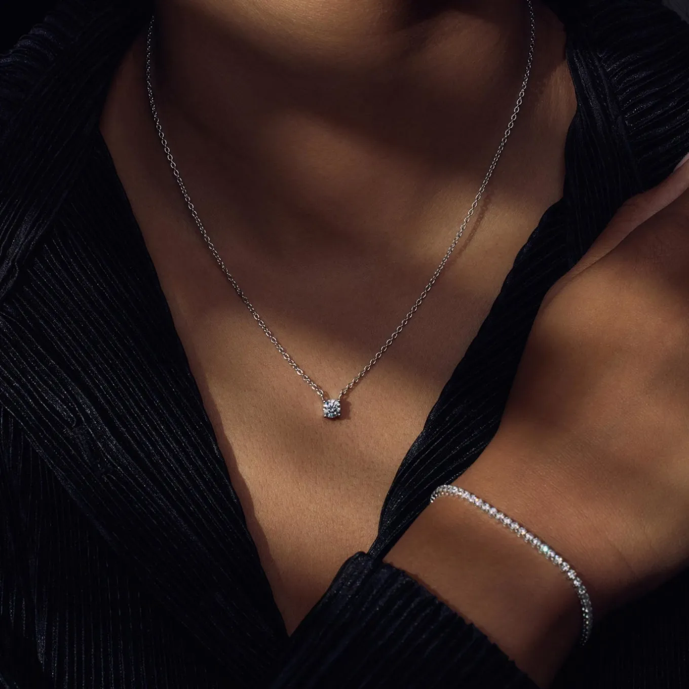 ponte_vecchio_sofia__ster_3.webp Ponte Vecchio Sofia 925 sterling zilver Ketting met zirkonia steen