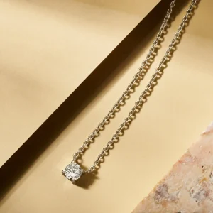 Ponte Vecchio Sofia 925 sterling zilver Ketting met zirkonia steen