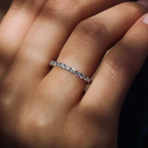 Santa Maria della Base 925 sterling zilveren ring met zirkonia stenen