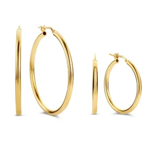 Sorprendimi 925 sterling zilveren gold plated oorbellen