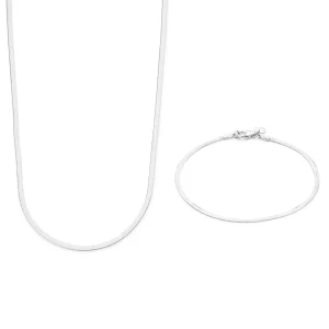 Sorprendimi 925 sterling zilver Ketting en armband giftset