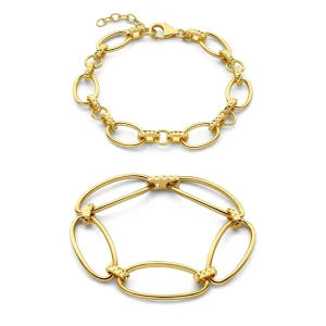 Sorprendimi 925 sterling zilveren gold plated armband giftset