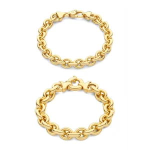 Sorprendimi 925 sterling zilver gold plated armband giftset