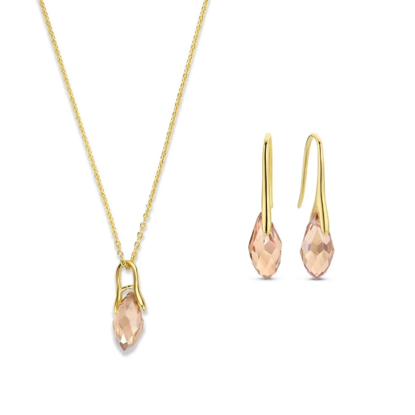 sorprendimi__sterling_zil_0-45.webp Sorprendimi 925 sterling zilveren gold plated Ketting en Oorhangers Giftset