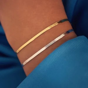 Sorprendimi 925 sterling zilver en gold plated armband giftset