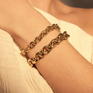 Sorprendimi 925 sterling zilver gold plated armband giftset