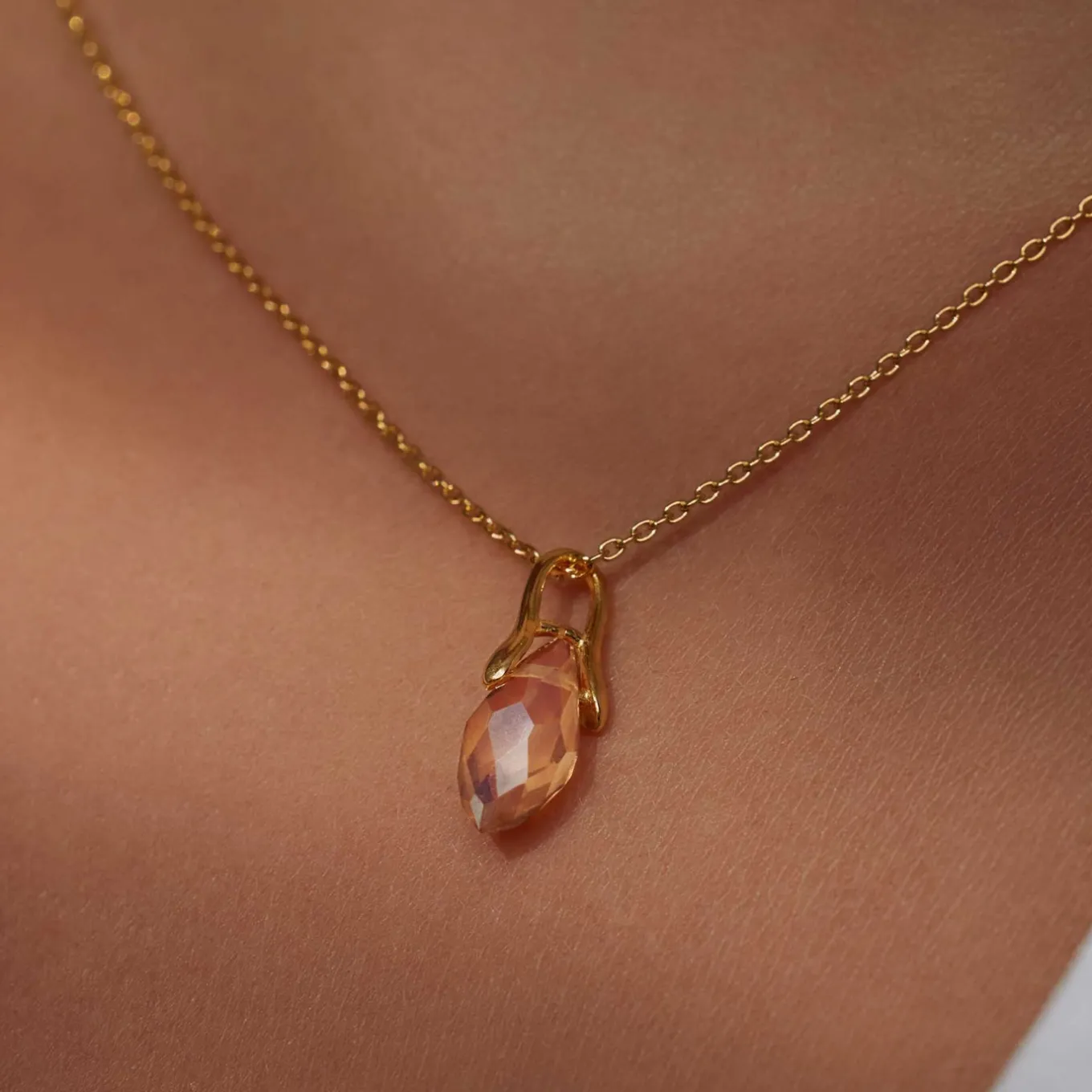 sorprendimi__sterling_zil_2-45.webp Sorprendimi 925 sterling zilveren gold plated Ketting en Oorhangers Giftset